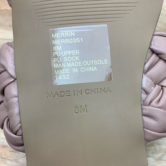 Steve Madden Merrin Woven Sandal sz 8 - Picture 9 of 9